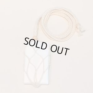 画像1: organic cotton necklace