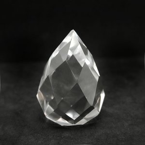 画像1: レムリアティアドロップカット クリスタル（小）